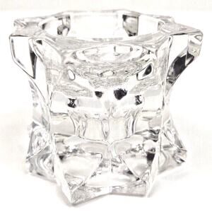MIKASA Sparkling Star Candle Stick Votive Holder Replacement Heavy Lead Crystal